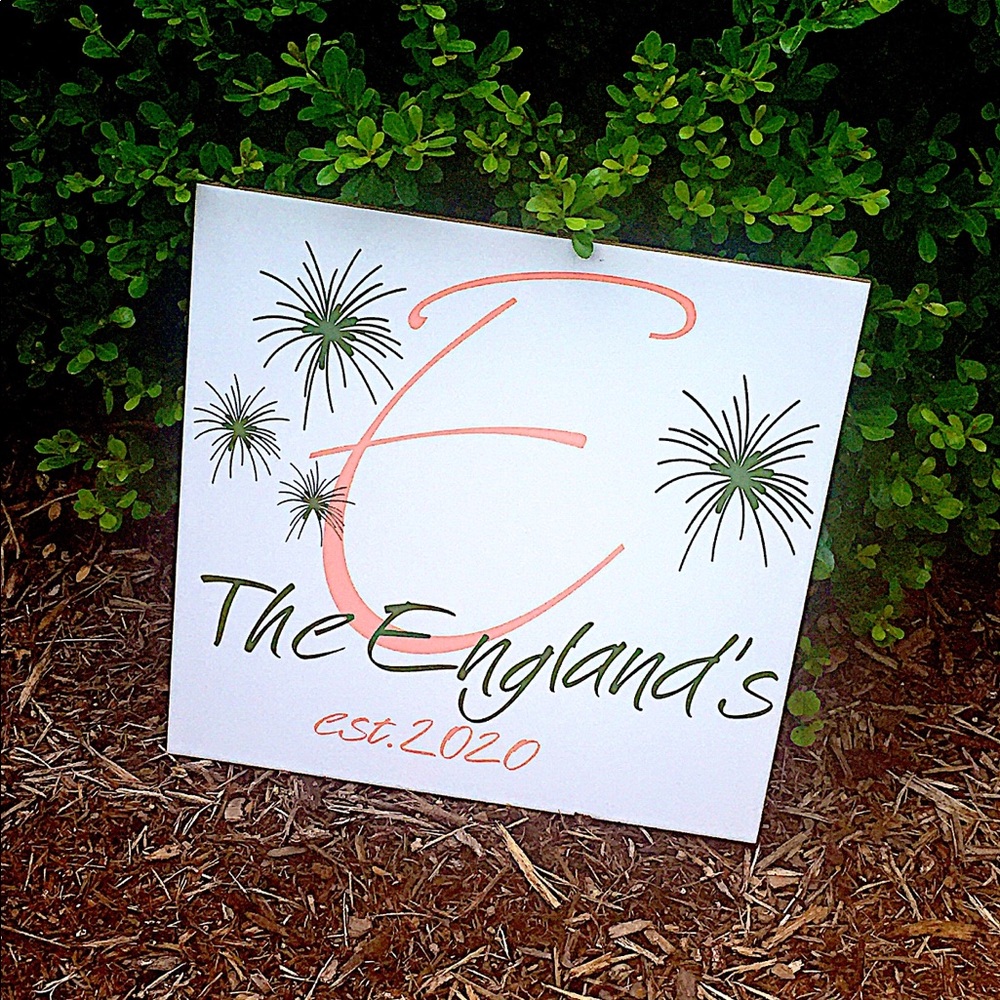 Personalized Garden tiles